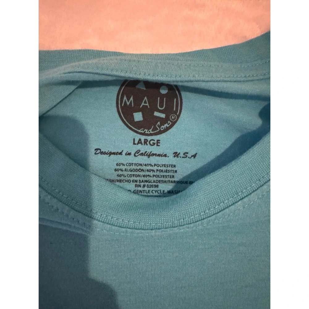 Maui and Sons Tee Shirt Size Large - Picture 2 of 6